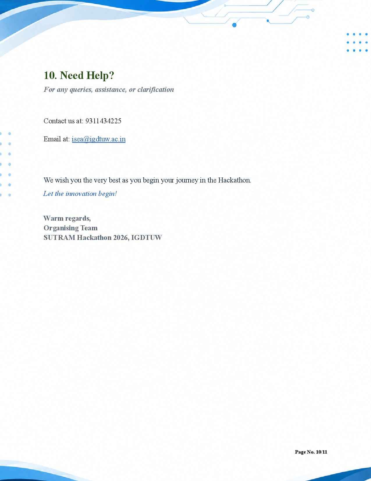 RuleBook page 10 of 11